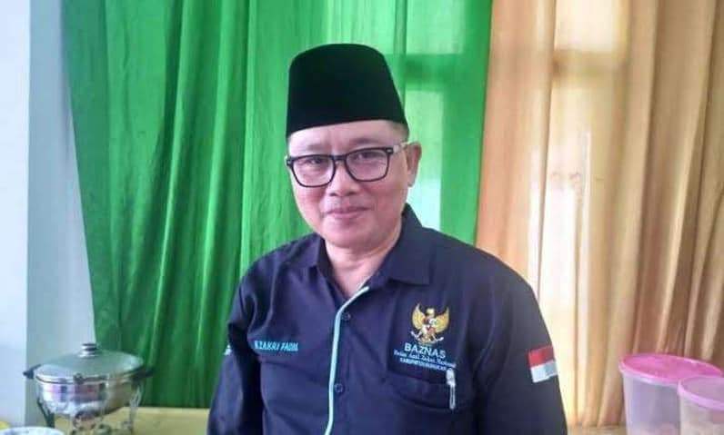 Ketua Baznas Nunukan Ust H Zahri Fadli (Foto: Diansyah/pusaranmedia.com)