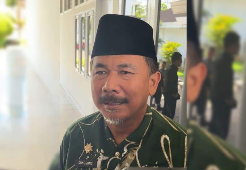Plt Inspektur Daerah Kukar, Sunggono. (Foto: Aswin/Pusaranmedia.com)