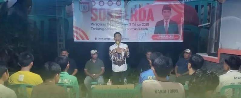 Kegiatan Sosialisasi Perda yang dilaksanakan Anggota DPRD Kaltara dapil IV Nunukan, Arming. (Foto: Istimewa)