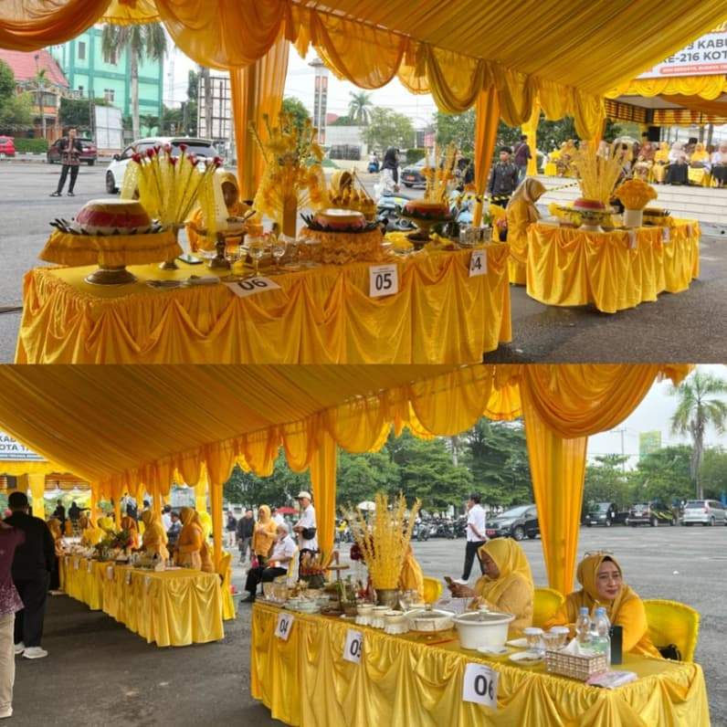 Puncak Rasul dan Ancur Paddas, Makanan Khas Berau. (Foto: Nur Hidayah/ pusaranmedia.com)
