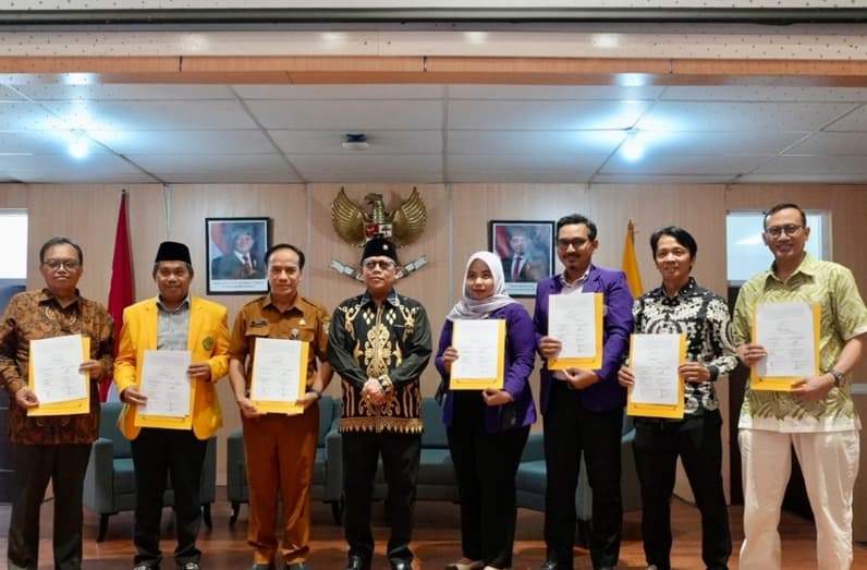 DPKH Kaltim gandeng Unmul untuk tingkatkan mutu pendidikan kesehatan hewan di daerah melalui kerja sama pendirian Program Studi Kedokteran Hewan. (Foto: Humas Unmul).
