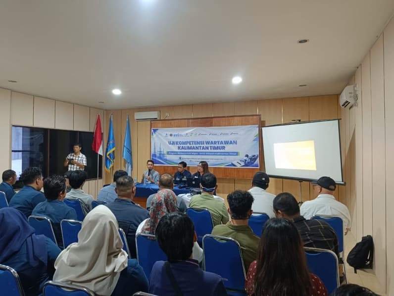 Suasana pembukaan dan pengarahan di Kantor PWI Kaltim, Samarinda, Selasa (8/9/2026). (Foto: Achmad Fadillah/Pusaranmedia.com)
