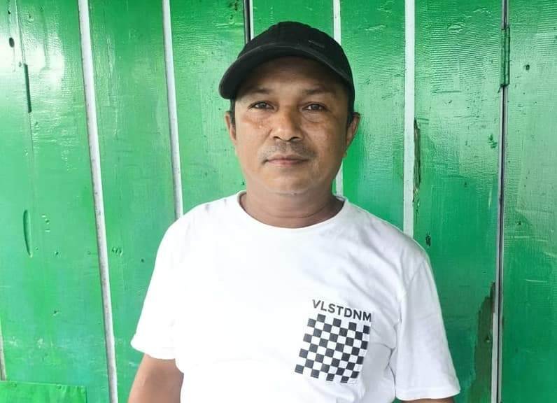 Ketua RT 11 Kelurahan Nunukan Utara Kecamatan Nunukan Vicky Fauzan. (Foto: Diansyah/Pusaranmedia.com)
