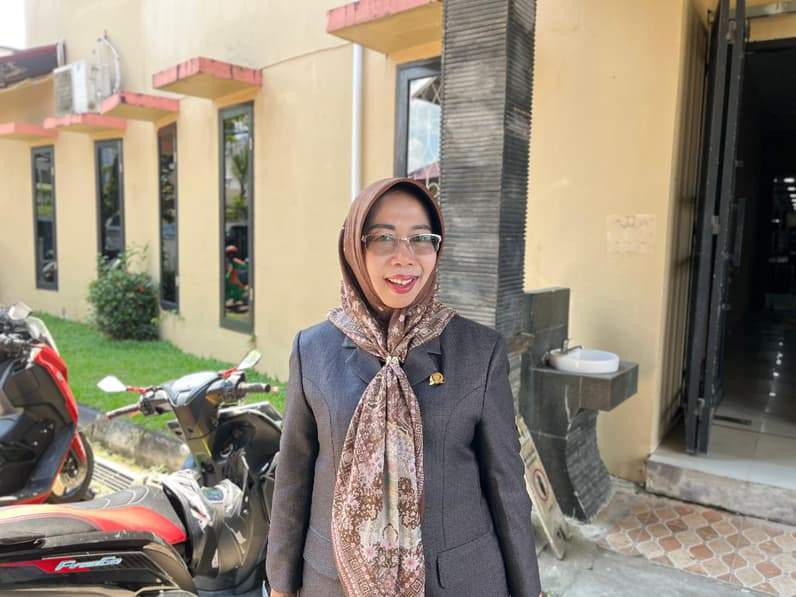 Ketua komisi l DPRD Berau, Elita Herlina. (Foto: Nur Hidayah/ pusaranmedia.com)