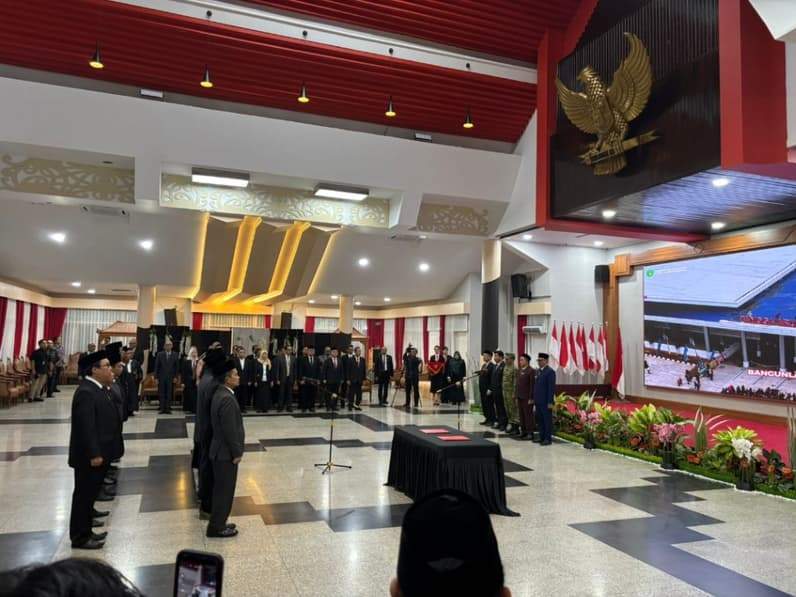 Pelantikan Pejabat Pemerintah Kabupaten Kukar. (Foto: Aswin/Pusaranmedia.com)