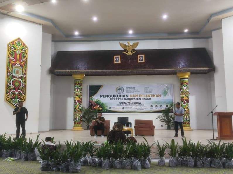 Talkshow Budidaya Sawit Berkelanjutan oleh DPD FPKS Kabupaten Paser. (Foto: Luthfi/Pusaranmedia.com)