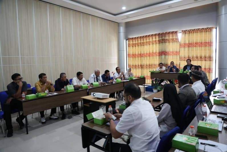 Rapat pembahasan Rencana Tata Ruang Wilayah (RTRW) Provinsi Kaltara. (Foto: Istimewa)