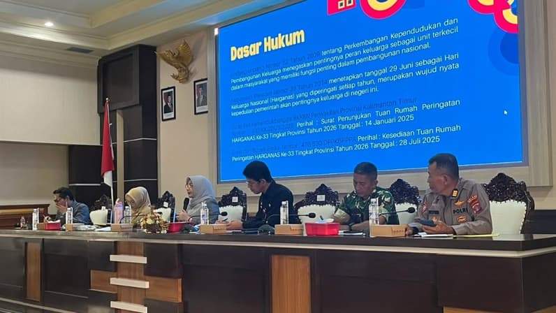 Rapat persiapan Berau sebagai tuan rumah Harganas ke-33 Tingkat Provinsi Kaltim tahun 2026. (Foto: Nur Hidayah/ Pusaranmedia.com)
