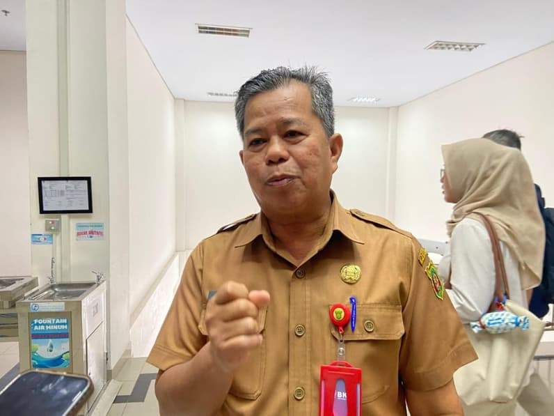 Asisten II Sekretariat Daerah Kota Samarinda, Marnabas Patiroy. (Foto: Tri/Pusaranmedia.com)