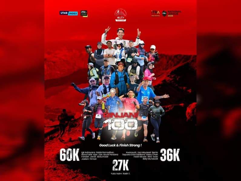 Flayer turnamen internasional di Gunung Rinjani Provinsi Nusa Tenggara Barat. (Foto: ALTI Kutim)