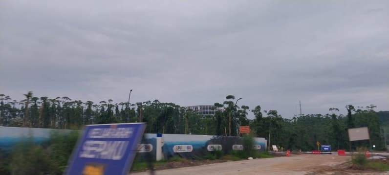 Kawasan IKN di Kecamatan Sepaku, PPU. (Foto: Adi Kade/Pusaranmedia.com).