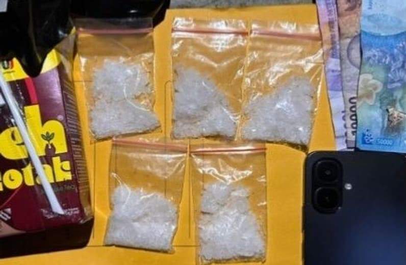 Barang bukti sabu-sabu milik pelaku S yang diamankan Polres PPU. (Foto: Humas Polres PPU)