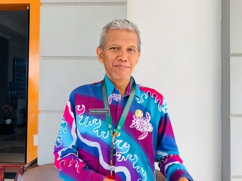 Kepala Disbudpar Berau, Yudha Budisantosa. (Foto: Nur Hidayah/Pusaranmedia.com)