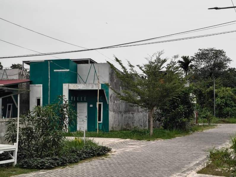 Salah satu perumahan bersubsidi di PPU yang telah menghibahkan aset tanah PSU ke Pemkab PPU. (Foto: Adi Kade/Pusaranmedia.com).