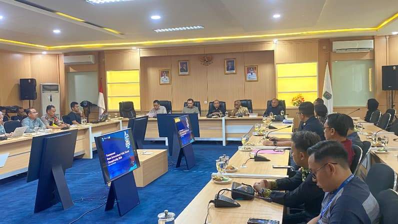 Rapat persiapan Paser ITTC 2026 di kantor Bupati Paser. (Foto : Luthfi/Pusaranmedia.com)