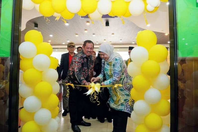 Staf Ahli Bidang Pembangunan Kemasyarakatan dan SDM, Lukman Membuka Gebyar Literasi Kota Bontang 2026 (Foto: Lutfi Aziz/Pusaranmedia.com)