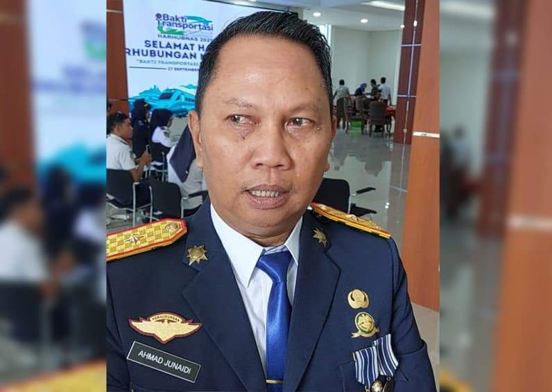 Kepala Dishub Kukar, Ahmad Junaidi. (Foto: Aswin/pusaranmedia.com)