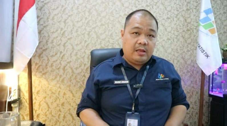 Kepala BPS Nunukan Iskandar Ahmadien (Foto: Diansyah/pusaranmedia.com)