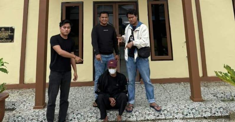 Kepolisian Sektor Sangasanga mengungkap kasus dugaan kekerasan seksual terhadap anak (Foto: Fb Polsek Sangasanga)