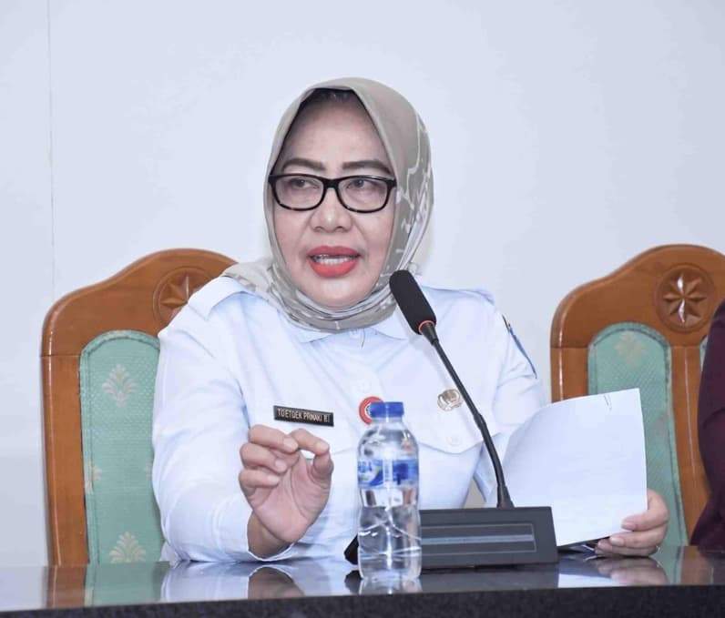 Kepala Dinas Kesehatan Kota Bontang, Toetoek Pribadi Ekowati. (Foto: Lutfi Aziz/Pusaranmedia.com)