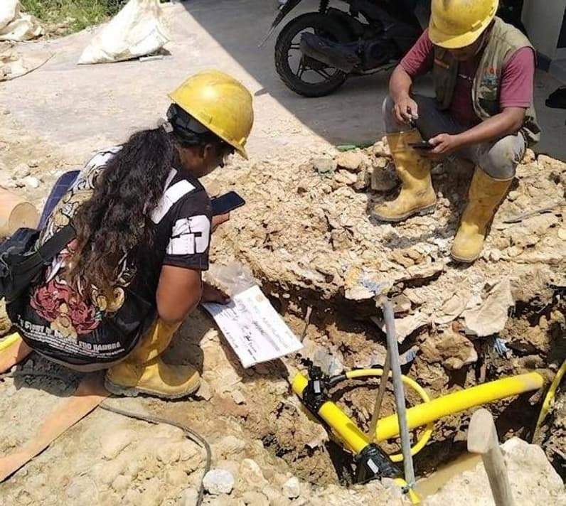 Galian Jargas di Kota Bontang. (Foto: Lutfi Aziz/Pusaranmedia.com)