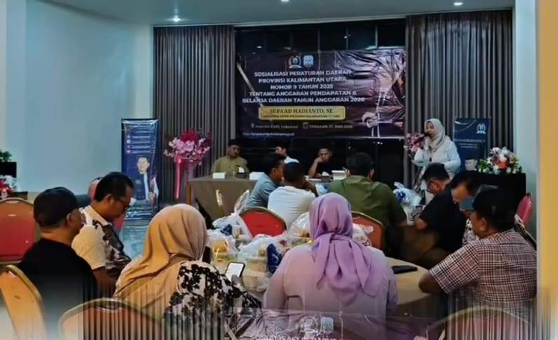 Suasana Kegiatan Sosperda yang dilaksanakan Anggota DPRD Kaltara dapil I Tarakan, Supa'ad Hadianto. (Foto: Istimewa)