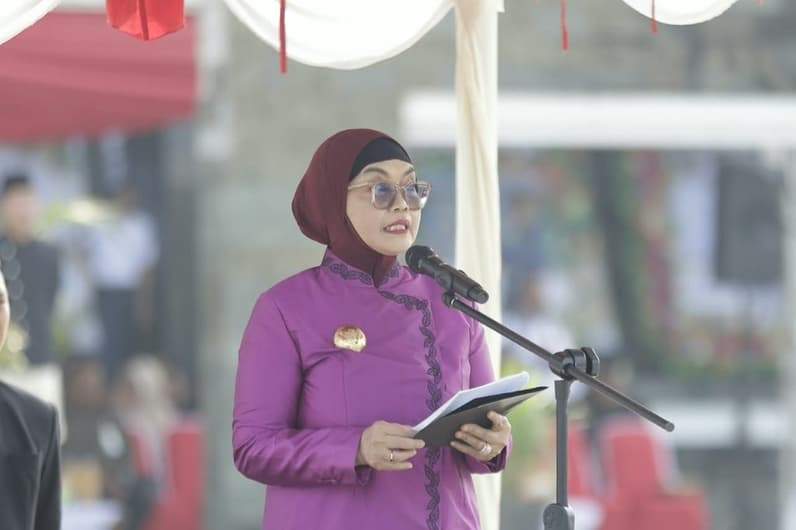 Wali Kota Bontang, Neni Moerniaeni. (Foto: Lutfi Aziz/Pusaranmedia.com)