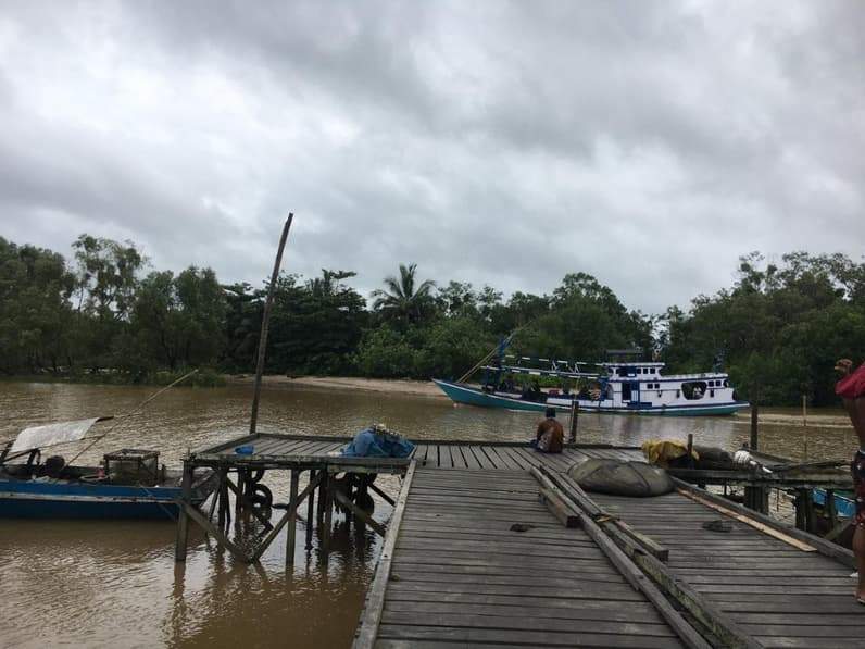 Muara Tunan, Kelurahan Tanjung Tengah, Kecamaatan Penajam dinilai strategis untuk pembangunan KNMP. (Foto: Adi Kade/Pusaranmedia.com).