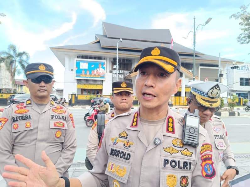 Kapolresta Balikpapan, Kombes Pol Jerrold Hendra Yosef Kumontoy. (Foto: Achmad Fadillah/Pusaranmedia.com)