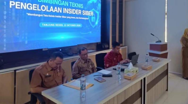 Bimtek Pengelolaan Insider Siber yang digelar Diskominfo Berau. (Foto: Diskominfo Berau)
