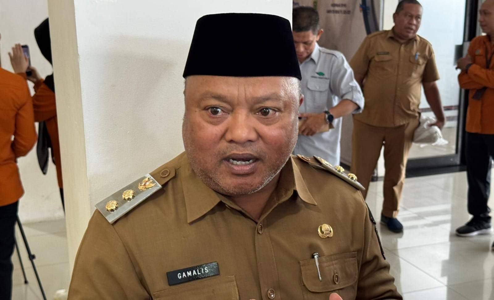 Wakil Bupati Berau, Gamalis. (Foto: Nur Hidayah/Pusaranmedia.com)