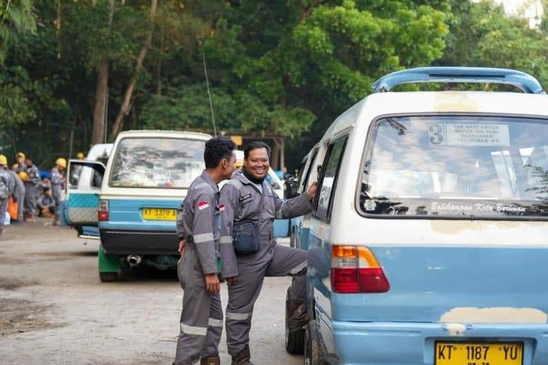 Ilustrasi pekerja RDMP Kilang Balikpapan. (Foto: PT KPB)
