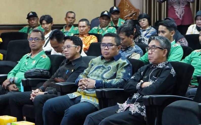 Suasana ajang keberangkatan Pekan Nasional (PENAS) Petani Nelayan XVII Tahun 2026 di Gorontalo. (Foto: Dok Prokopim Kutim)