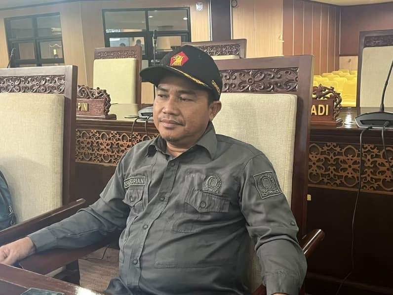 Anggota DPRD Kabupaten Kutai Kartanegara (Kukar), Sopan Sopian. (Foto: Aswin/Pusaranmedia.com)