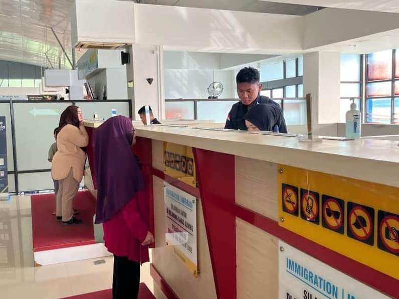 Pemulangan WNA asal Malaysia ke oleh Kantor Imigrasi Kelas II Nunukan (Foto: Diansyah/pusaranmedia.com)