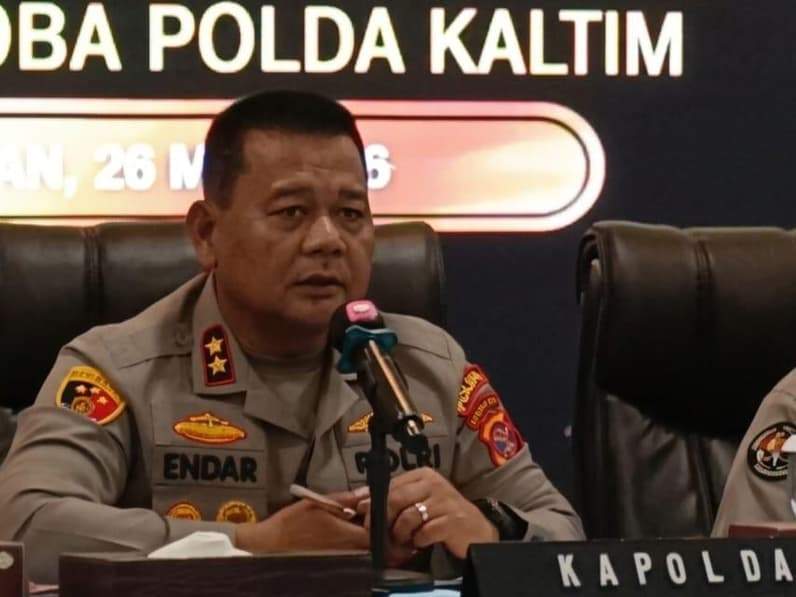 Kapolda Kaltim, Irjen Pol Endar Priantoro. (Foto: Achmad Fadillah/Pusaranmedia.com)
