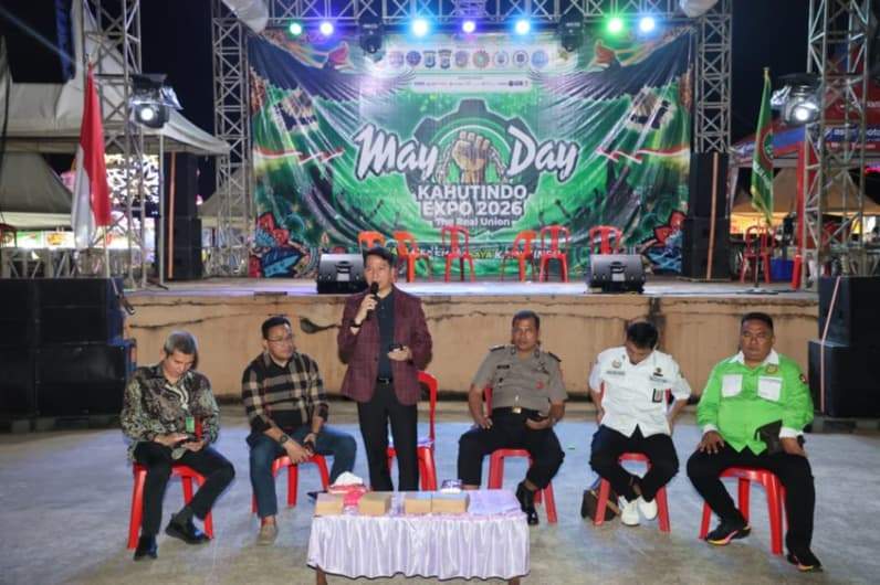 Suasana Dialog Interaktif dalam rangka May Day Kahutindo Expo 2026. (Foto: Istimewa)
