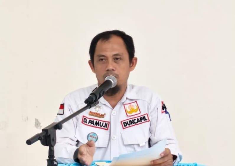 Kepala Disdukcapil Berau, David Pamuji. (Foto: Nur Hidayah/ pusaranmedia.com)