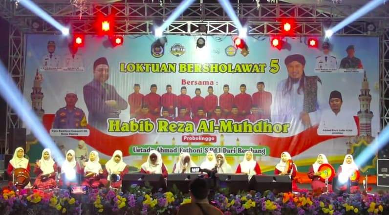 Loktuan Bersholawat 5 (Dok:Lutfi Aziz/Pusaranmedia.com)