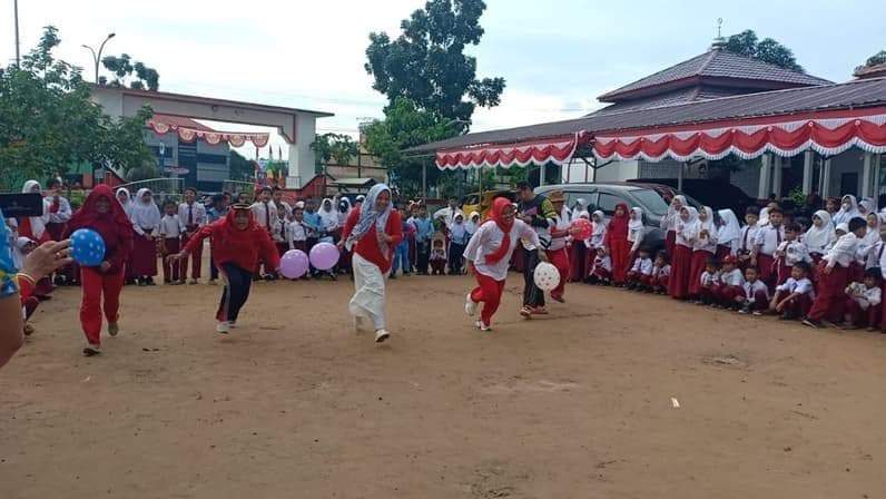 Terliat anak sekolah SDN 06 Sangatta Utara Kutai Timur. (Foto: Dok.SDN 06 Sangatta Utara)