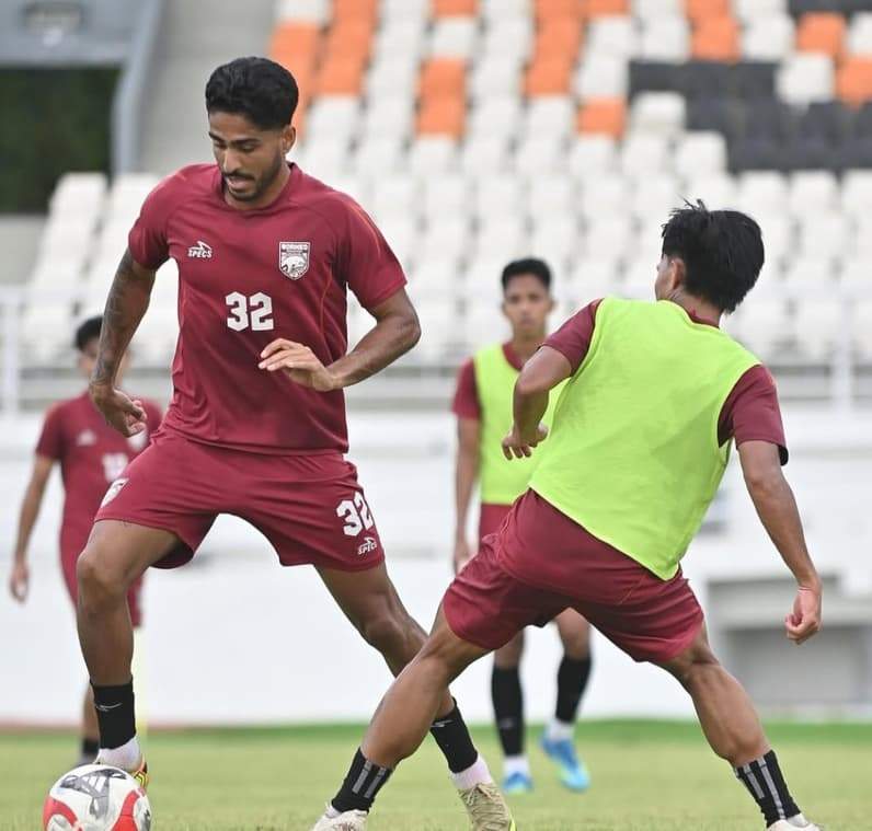 Latihan terakhir Borneo FC jelang melawan Malut United di Stadion Segiri, Jumat (22/5/2026). (Foto: Dok. Borneo FC)