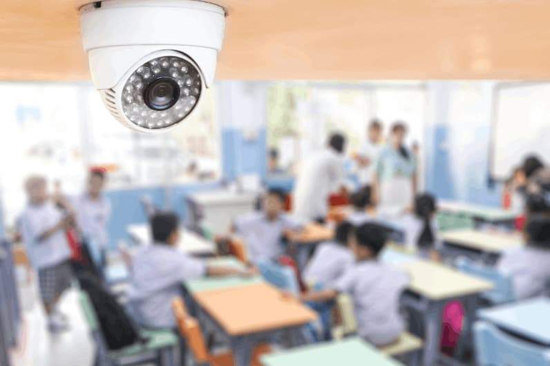 Ilustrasi CCTV penting untuk pengawasan di Sekolah. (Foto: Dok.cctv.com)