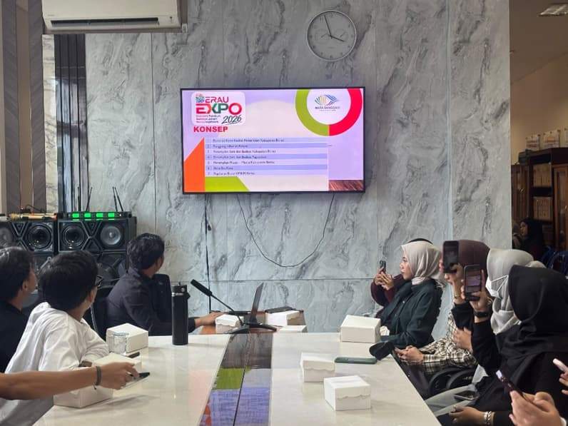 Konferensi Pers persiapan Berau Expo 2026. (Foto: Nur Hidayah/ pusaranmedia.com)