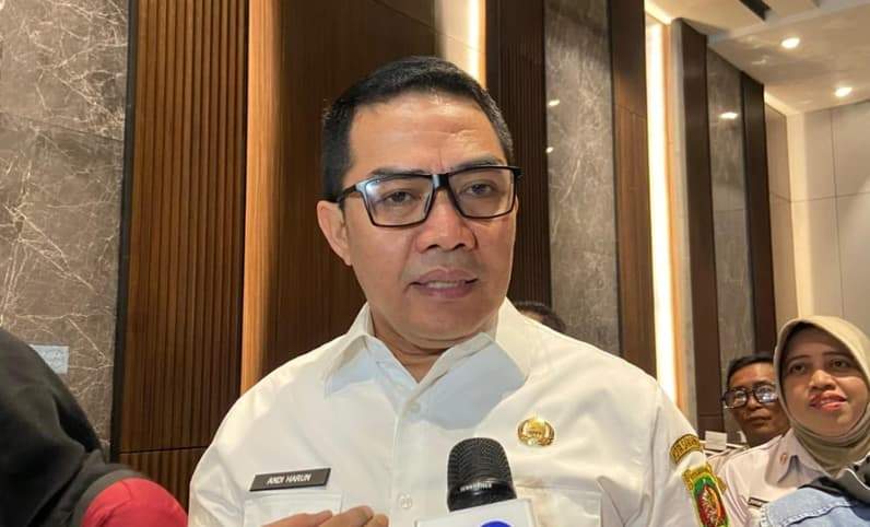 Wali Kota Samarinda, Andi Harun meminta seluruh perusahaan atau pemberi kerja mendaftarkan jaminan sosial bagi seluruh pekerjanya ke BPJS Ketenagakerjaan, Rabu (12/8/2026). (Foto: Tri/Pusaranmedia.com)