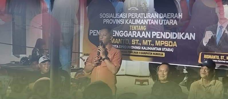 Kegiatan Sosperda Penyelenggaraan Pendidikan yang dilaksanakan Rismanto. (Foto: Istimewa)