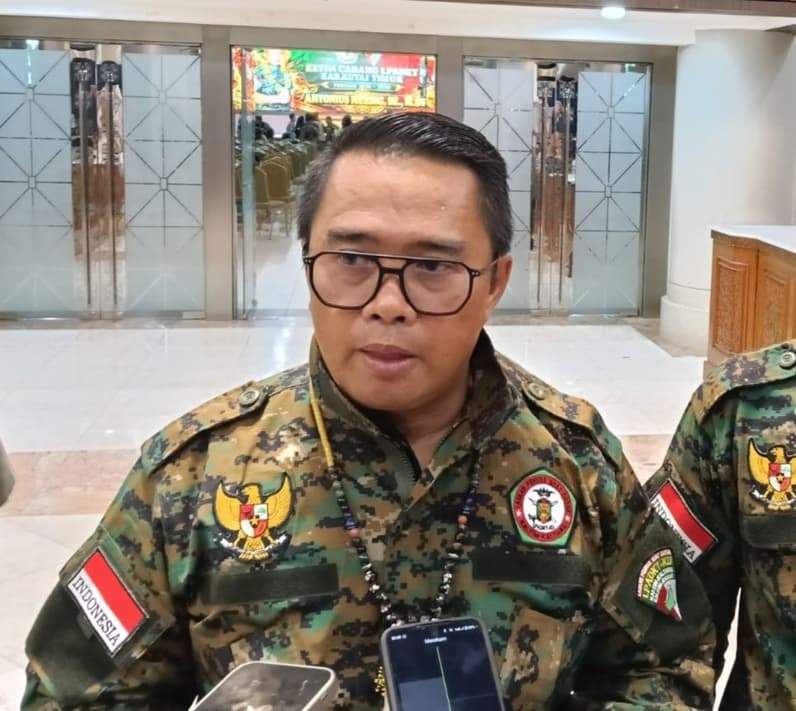 Wakil Bupati Kutim, Mahyunadi usai menhadiri pelantikan pengurus LPDKT Kutim. (Foto: seputarfakta.com)