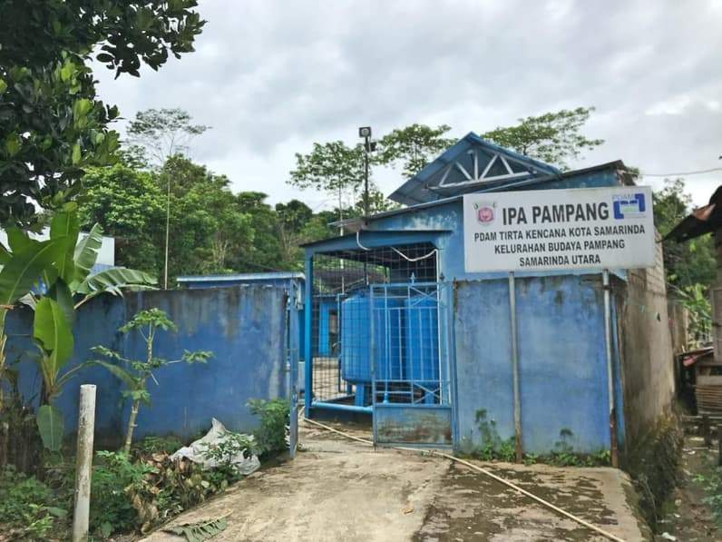 IPA Pampang yang dijadwalkan akan dikuras pada Kamis (21/5/2026) mendatang. (Foto: Dok.Perumdam)