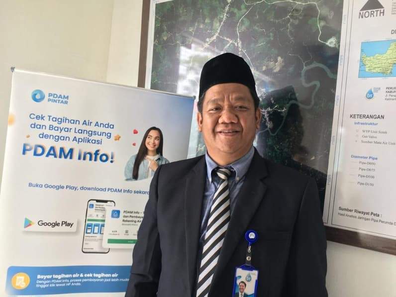 Direktur Perumda AMDT PPU, Abdul Rasyid. (Foto: Dok.Pusaranmedia.com)