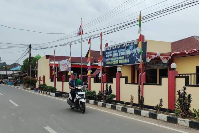 Polsek Teluk Bayur (Foto : Google maps)