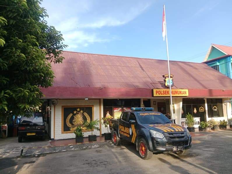 Polsek Kota Nunukan. (Foto: Diansyah/Pusaranmedia.com)